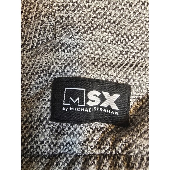 NWT Michael Strahan zip up hooded sweatshirt gray and black - Picture 3 of 6